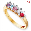 14KY Family Jewelry Diamond Semi-Set Ring