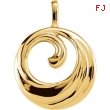 14KY PENDANT P METAL FASHION PENDANT