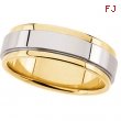 14KY_14KW_14KY SIZE 10 P TWO TONE DESIGN BAND