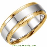 14KY_14KW_14KY SIZE 11 P TWO TONE DESIGN BAND