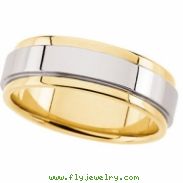 14KY_14KW_14KY SIZE 8 P TWO TONE DESIGN BAND