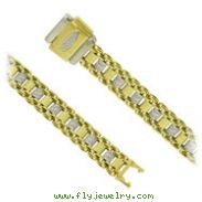 18K Two-Tone Gold Fancy Bersani Bracelet