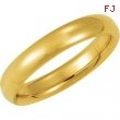 18K Yellow Gold Comfort Fit Band