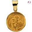 18K Yellow Gold St. Joseph Medal