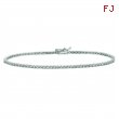 2 Pointer diamond bracelet