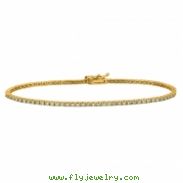 2 Pointer diamond bracelet