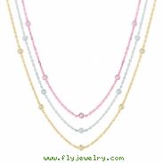 3 strand diamond necklace