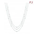 3 strand diamond necklace