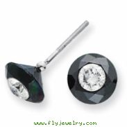 3.00ct. White Night Diamond Stud Earrings AA Quality