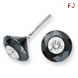 5.50ct. White Night Diamond Stud Earrings AA Quality