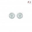 8MM Diamond jacket earrings 