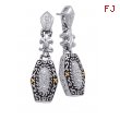 Alesandro Menegati 14K Accented Sterling Silver Earrings with Diamonds