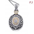 Alesandro Menegati 14K Accented Sterling Silver Necklace with Diamonds