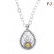 Alesandro Menegati 14K Gold & Sterling Silver Necklace