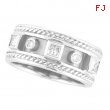 Antique Style Diamond Ring Band White Gold