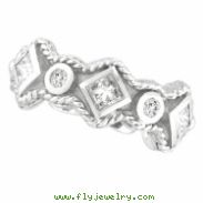 Bezel Diamond Ring