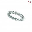 Bezel Set Diamond Eternity Band Ring