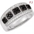 Black & White Diamond Ring