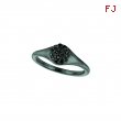 Black diamond ring