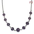 Black-plated Black Crystal Bead 16