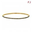 Champagne diamond Bangle