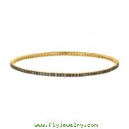 Champagne diamond Bangle