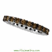 Champagne diamond eternity band