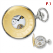 Charles Hubert 14k Gold-plated Off White Dial Pocket Watch