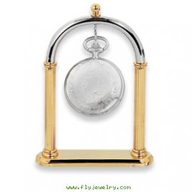 Charles Hubert 14k Gold-plated Pocket Watch Stand