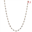 Chocolate Diamond Briolette Necklace chain