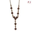 Copper-tone Light Colorado & Brown Crystal 15