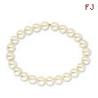 Cultura Glass Pearl Stretch Bracelet