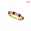 Diamond & ruby ring
