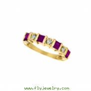 Diamond & ruby ring