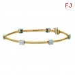 Diamond  squre bracelet