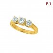 Diamond 3 stones ring