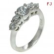 Diamond 5 Stones Ring