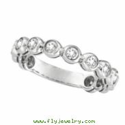 Diamond Bezel Ring Band