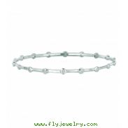 Diamond bezel set bracelet