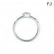 Diamond bezel set ring