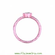 Diamond bezel set ring