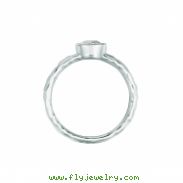Diamond bezel set ring