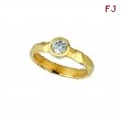 Diamond bezel set ring