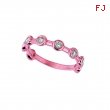 Diamond bezel set ring