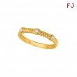 Diamond bezel set ring