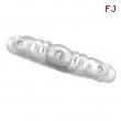 Diamond Bubble Ring, 14K White Gold