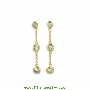 Diamond drop earrings