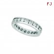Diamond eternity channel band
