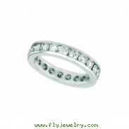 Diamond eternity channel band