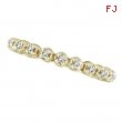 Diamond Eternity Stackable Ring, 14K Guard Ring